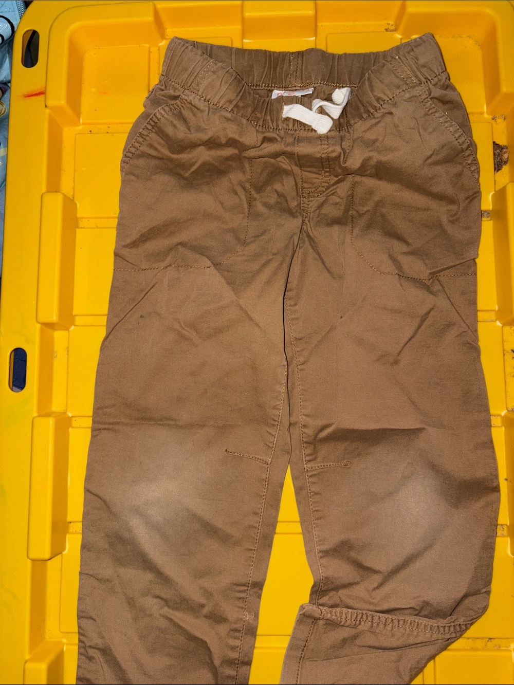 Cat & Jack Kids Brown Pull-On Casual Pants